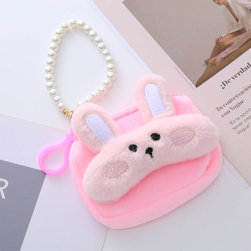 Wholesale Plush Rabbit Coin Purse Keychain